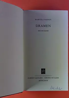 Couverture du produit · Dramen, Erster Band :