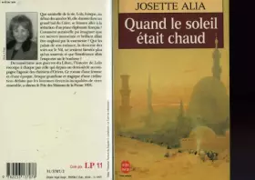 Couverture du produit · Quand le soleil était chaud