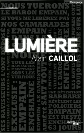 Couverture du produit · Lumière