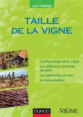 Couverture du produit · Taille de la vigne