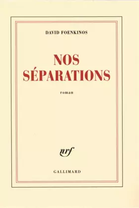 Couverture du produit · Nos séparations