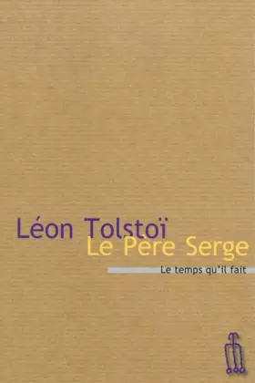 Couverture du produit · Le Père Serge