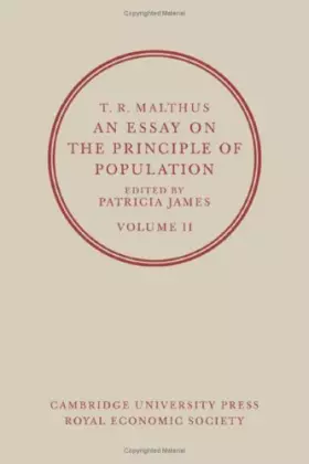 Couverture du produit · T. R. Malthus, An Essay on the Principle of Population: Volume 2