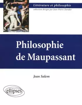 Couverture du produit · Philosophie de Maupassant