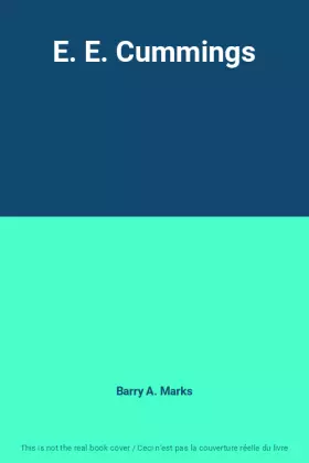 Couverture du produit · E. E. Cummings