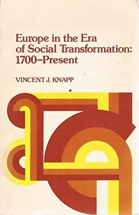 Couverture du produit · Europe in the era of social transformation, 1700-present