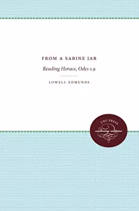 Couverture du produit · From a Sabine Jar: Reading Horace, Odes 1.9