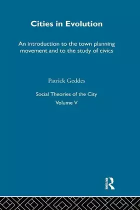 Couverture du produit · Social Theories Of City V 5