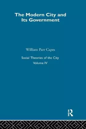 Couverture du produit · Social Theories Of City V 4
