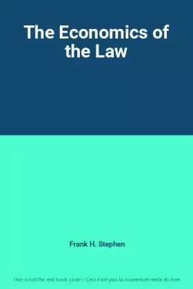 Couverture du produit · The Economics of the Law