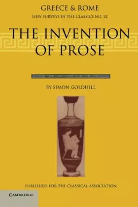Couverture du produit · The Invention of Prose