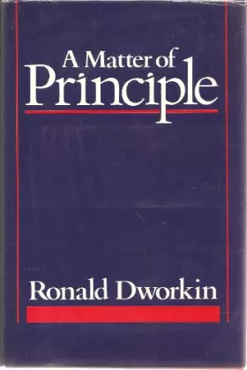 Couverture du produit · A Matter of Principle