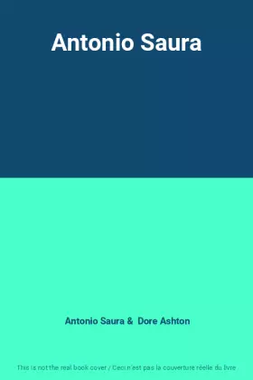 Couverture du produit · Antonio Saura