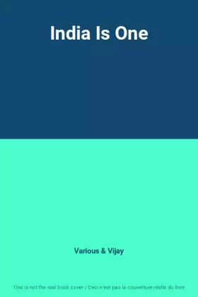 Couverture du produit · India Is One
