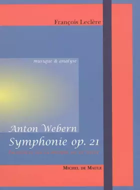Couverture du produit · SYMPHONIE OPUS 21-D'ANTON WEBERN