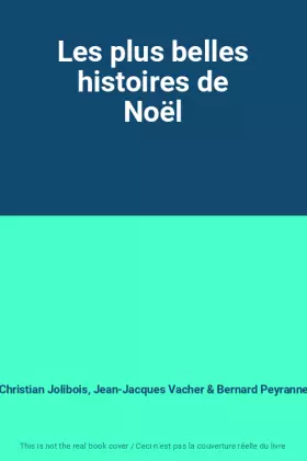 Couverture du produit · Les plus belles histoires de Noël