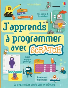 Couverture du produit · J'apprends à programmer avec Scratch