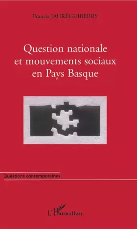 Couverture du produit · Question nationale et mouvements sociaux en Pays Basque
