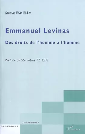 Couverture du produit · Emmanuel Levinas: Des droits de l'homme à l'homme
