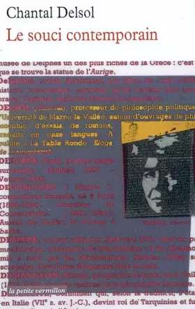 Couverture du produit · Le souci contemporain