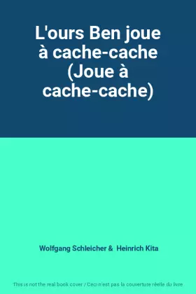 Couverture du produit · L'ours Ben joue à cache-cache (Joue à cache-cache)