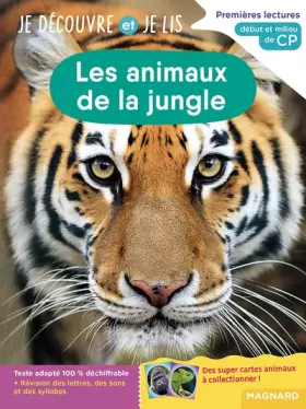 Couverture du produit · Je découvre et je lis CP - Les animaux de la jungle
