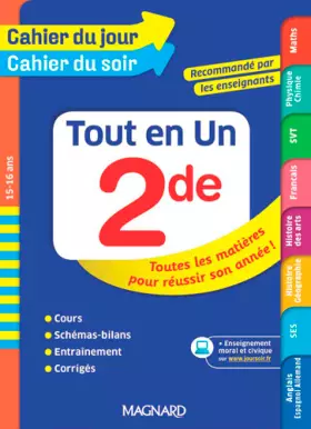 Couverture du produit · TOUT EN UN J/S 2DE