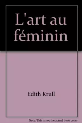 Couverture du produit · L'art au féminin