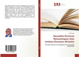 Couverture du produit · Nouvelles Écritures Romanesques chez certains Écrivains Africains
