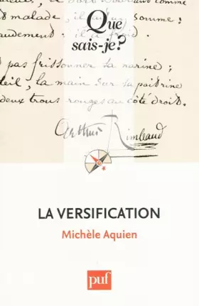Couverture du produit · La versification