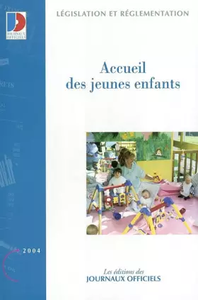Couverture du produit · Accueil des jeunes enfants