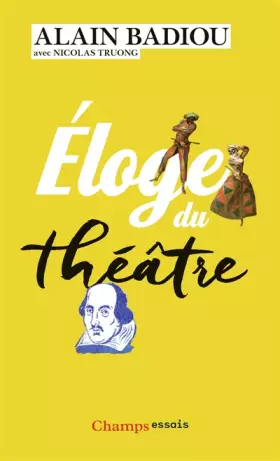 Couverture du produit · Eloge du théâtre
