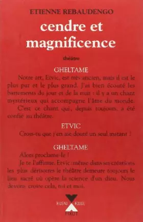 Couverture du produit · CENDRE ET MAGNIFICENCE