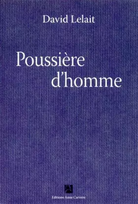 Couverture du produit · Poussière d'homme