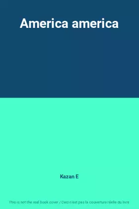 Couverture du produit · America america