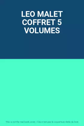 Couverture du produit · LEO MALET COFFRET 5 VOLUMES