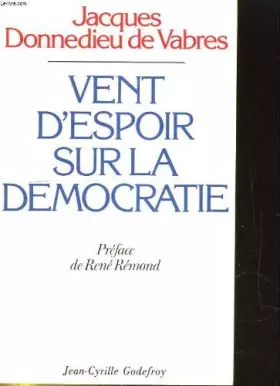 Couverture du produit · Vent d'espoir sur la démocratie