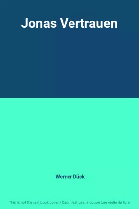 Couverture du produit · Jonas Vertrauen