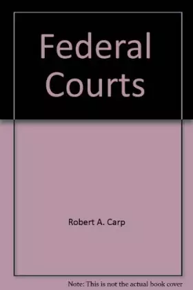 Couverture du produit · The federal courts