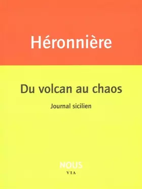 Couverture du produit · Du volcan au chaos: Journal sicilien