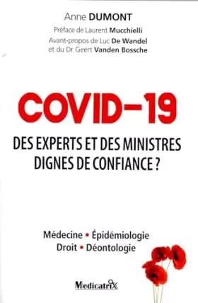 Couverture du produit · Covid-19 - Des experts et des ministres dignes de confiance ?