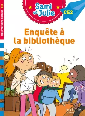 Couverture du produit · Sami et Julie Roman CE2 Enquête à la bibliothèque