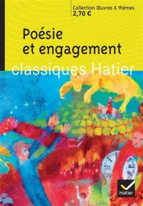 Couverture du produit · Poésie et engagement