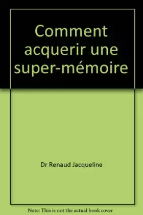 Couverture du produit · Comment acquerir une super-mémoire