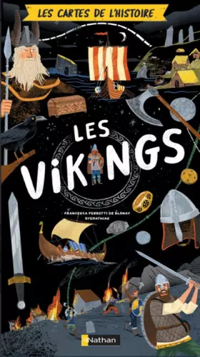 Couverture du produit · Les cartes de l'Histoire : Les Vikings - Documentaire dès 9 ans