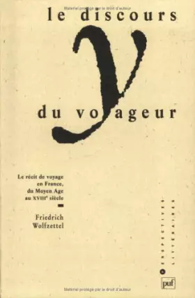 Couverture du produit · Le Discours du voyageur