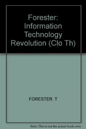 Couverture du produit · The Information Technology Revolution