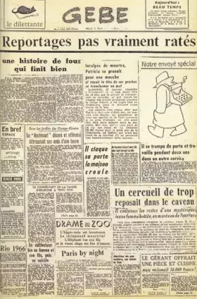 Couverture du produit · Reportages pas vraiment ratés
