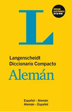 Couverture du produit · Langenscheidt Diccionario Compacto Alemán - Buch und CD-ROM: Deutsch-Spanisch/Spanisch-Deutsch