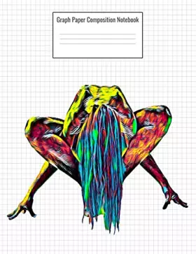 Couverture du produit · Graph Paper Composition Notebook: Quad Ruled 5 Squares Per Inch, 110 Pages, Yoga Cover, 8.5 x 11 inches / 21.59 x 27.94 cm